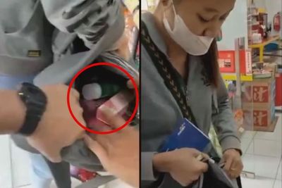 Viral Wanita Cantik Maling Skincare di Minimarket, Kabur saat Tasnya Digeledah