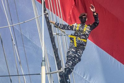 FOTO: Latihan Praktek KJK Kri Bima Suci di Labuan Bajo