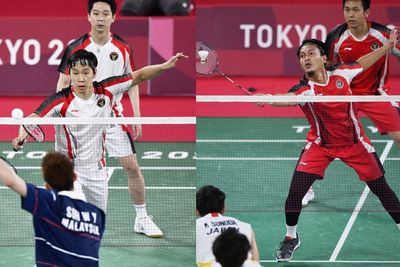 Update Bulu Tangkis Olimpiade Tokyo, Kevin Marcus Terhenti, Ahsan Hendra Masih Melaju