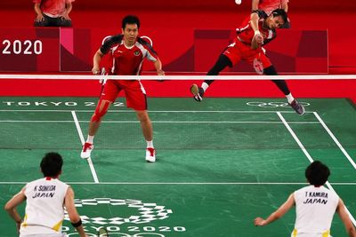 Ahsan Hendra & Anthony Ginting Ikut Buat Mimpi Buruk untuk Bulutangkis Jepang di Olimpiade