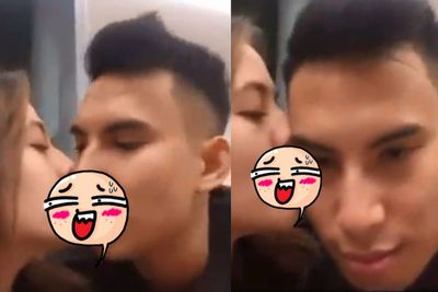 Viral Video 10 Detik Skandal Ciuman Bibir, Zara dan Okin Jadi Trending Topic