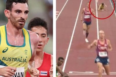 Olimpiade Tokyo: Gegara Cuaca Panas, Pelari Australia Ini Tumbang di Lintasan