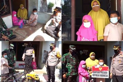 Presiden Jokowi Berikan Bantuan pada Azhar, Anak yang Ortunya Meninggal karena Covid-19