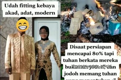 Viral, Wanita Gagal Menikah Padahal Persiapan Sudah 80 Persen, Netizen Salahkan Ceweknya