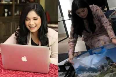 Foto Annisa Pohan Borong Sepatu Mahal Dikritik Netizen: Bantu Rakyat Ntar-ntar Aja