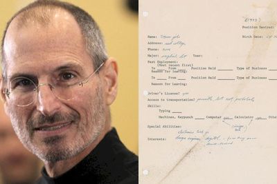 Surat Lamaran Kerja Steve Jobs Dilelang, Laku Rp4,9 Miliar