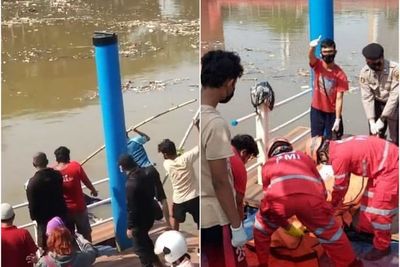 Geger! Penemuan Mayat Mengapung di Sungai Cisadane Tangerang, Warga Tarik Jasad ke Tepi