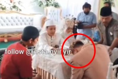 Sedih, Pria Ini Tak Sanggup Lepas Putri Kesayangan Menikah, Nangis saat Ijab Kabul