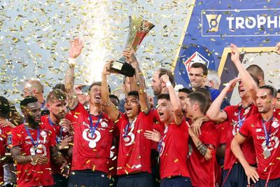 FOTO: Lille Juarai Piala Super Prancis Usai Tekuk PSG 1-0