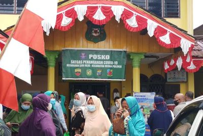 Digeruduk Warga, Lurah Sari Rejo Medan Diduga Pilih Kasih Salurkan Bansos