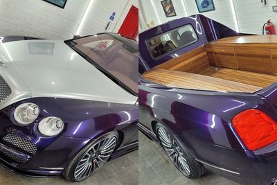Mobil Bentley Flying Spur Ini Disulap Menjadi Pickup, Tetap Tampil Elegan!