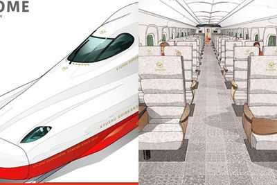 Berikut Desain Terbaru Shinkansen di Jepang, Bernama Kamome !