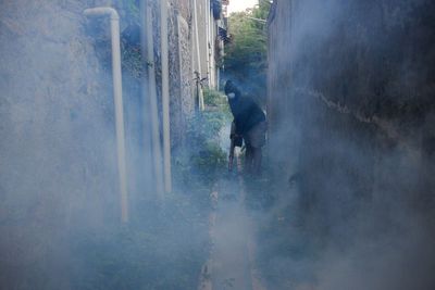 FOTO: Fogging Pencegahan Penyebaran DBD di Kabupaten Bandung