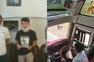 Sopir Bus yang Ugal-ugalan di Kuningan Ditilang Polisi, Bawa Penumpang Komunitas Bus Mania