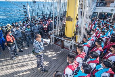 FOTO: Peran Penyelamatan dan Peninggalan Kapal KRI Bima Suci