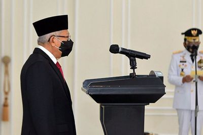 Ma ruf Amin Imbau Lulusan IPDN Antisipatif Terhadap Paham Radikal
