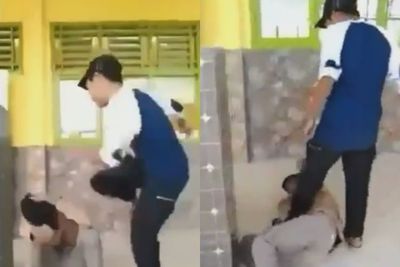 Parah! Remaja Ini Pukul dan Tendang Teman Sekolahnya di Bengkulu, Ngamuk Tak Dikasih Rokok