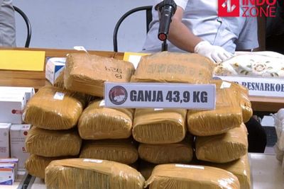 Polda Metro Ciduk Bandar yang Dikendalikan Dari Balik Lapas, 43 Kg Ganja Disita!