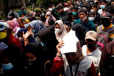 FOTO: Serbuan Vaksin TNI AL di Bogor