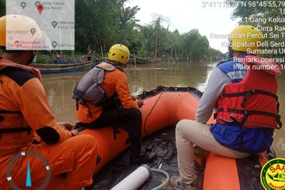 Seorang Bocah Hanyut di Sungai Percut, Begini Cerita Kakak Korban
