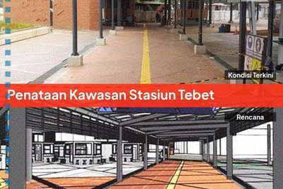 Hampir Rampung, Anies Pamer Wajah Baru Stasiun Tebet Setelah Direvitalisasi