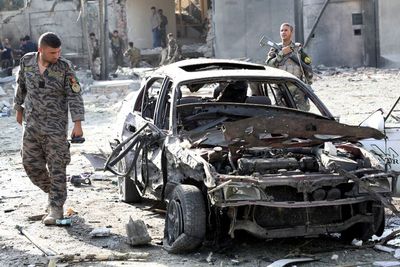 FOTO: Ledakan Bom Mobil di Kabul Menewaskan 6 Orang