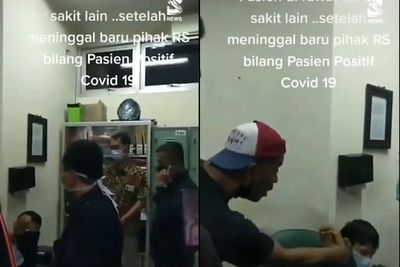 Sekelompok Orang Geruduk & Ancam Bakar RSUD BDH Surabaya, Sebut Jenazah Sengaja Dicovidkan