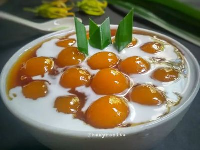 Coba Buat Bubur Candil Biji Salak Yuk Guys