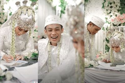 Viral Momen Pengantin Wanita Langsung Ujian Online Usai Akad Nikah, Tak Ada Foto Bersama
