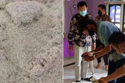 Miris, Beras Bulog Bantuan PPKM Bau Busuk, Warga Tak Terima Hingga Kembalikan Bansos