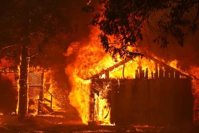 Kota Bersejarah di California Hancur karena Kebakaran Hutan