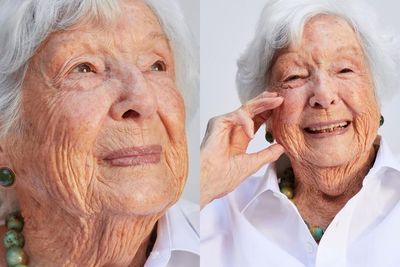 Nenek Buyut ini Jadi Model Produk Kecantikan, Usianya Sudah 99 Tahun