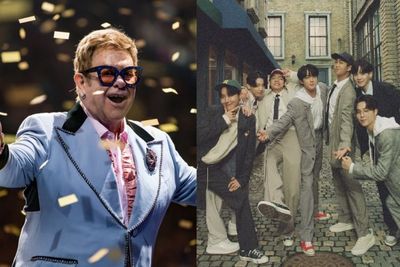 Namanya Disebut dalam Lagu BTS, Elton John Kini Lakukan Challenge Permission To Dance