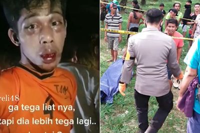 Tampang Pemuda yang Bantai Pasutri dan Cucunya di Sintang, Babak Belur Dihajar Warga