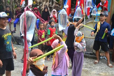 FOTO: Lomba Sambut HUT RI Ke-76