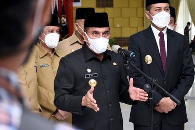 Lantik 13 Pejabat Administrator, Gubsu: Selalu Kalian Jujur