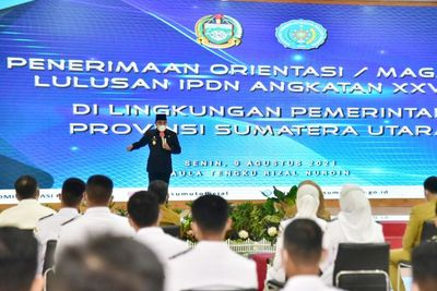 Gubsu Minta Senior IPDN Bimbing Adik Kelasnya, Edy: Jangan Sampai Terninabobokkan