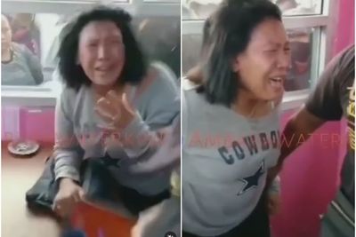 Miris, Wanita Pencuri HP di Ambarawa Dipukul dan Ditendang Pria saat Diinterogasi