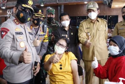 Kapolda Sumut Imbau Warga Agar Jangan Takut Divaksin
