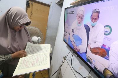 FOTO: Doa Awal Tahun Hijriah Secara Virtual