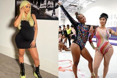 Cardi B Latihan Senam Bareng Seales & Pesenam Natasya Generalova