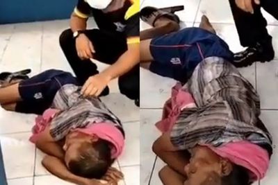 Seorang Lansia Ditemukan Tergeletak Lemas di Terminal, Diduga Tak Makan Berhari-hari