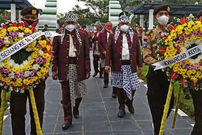 FOTO: Ziarah dan Doa Menyambut HUT Pramuka