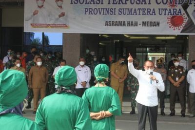 Isolasi di Asrama Haji Medan Gratis, Ini Pesan Gubsu Edy