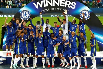 FOTO: UEFA Super Cup, Chelsea Jadi Juara Usai Tundukkan Villarreal Lewat Adu Penalti