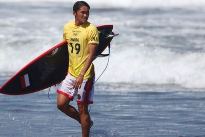 Pengalaman di Olimpiade Tokyo 2020 Bikin Perselancar Rio Waida Semakin Pede