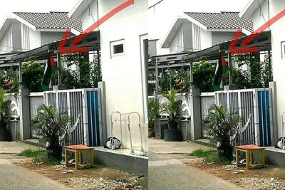 Bukan Merah Putih, Warga di Depok Malah Kibarkan Bendera Palestina Jelang 17 Agustus