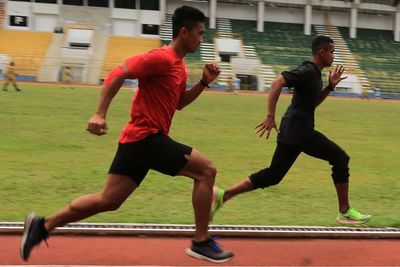 FOTO: Latihan Atlet Atletik Aceh Jelang PON XX Papua