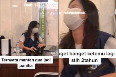 Kisah Pria Dilayani Mantan Pacar Saat Vaksinasi Covid-19, Endingnya Nyesek Banget