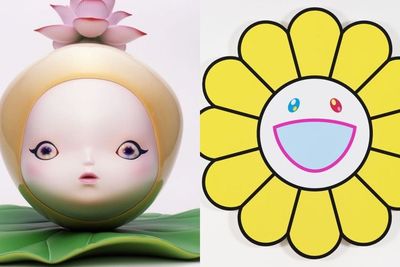 Takashi Murakami dan Seniman Lainnya Pamerkan Karya Seni Bertemakan Bunga